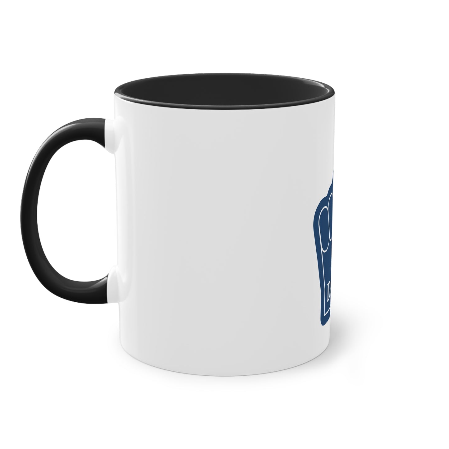 #1 Dad Two-Tone Coffee Mug - Perfect Gift for Father's Day