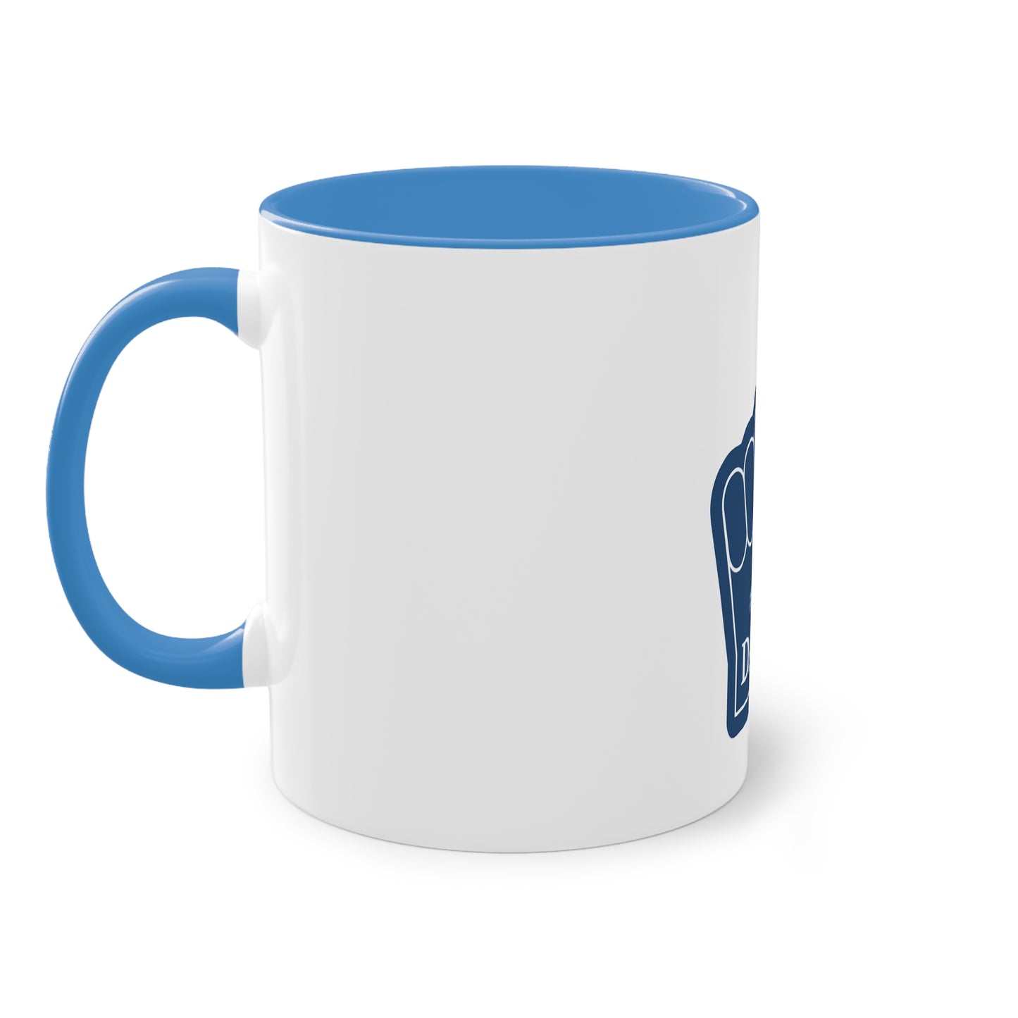 #1 Dad Two-Tone Coffee Mug - Perfect Gift for Father's Day