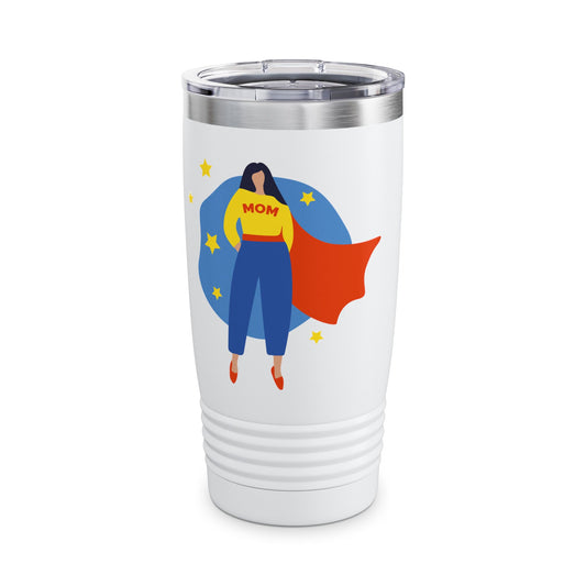 Superhero Mom 20oz Ringneck Tumbler - Perfect Gift for Mother's Day