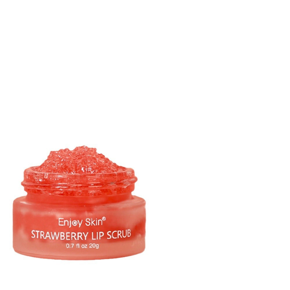 Strawberry Lip Scrub Vegan Exfoliating Envase Para Sugar Pink Lip Scrub