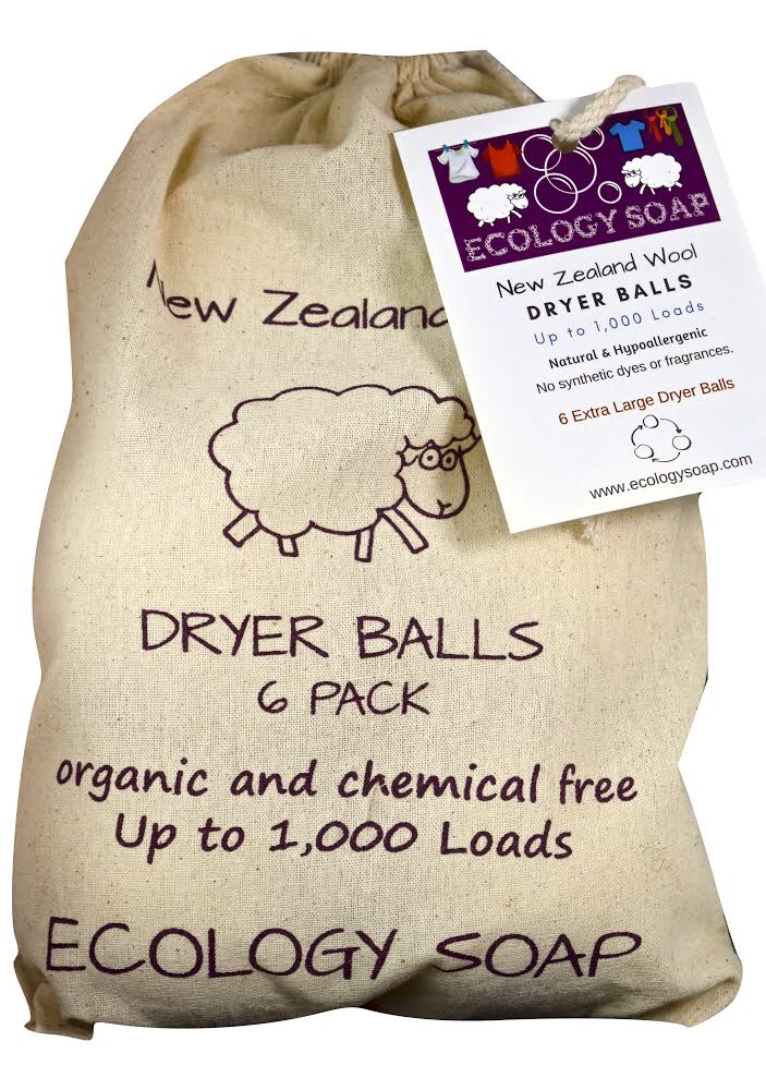 Wool Dryer Balls - 100% Organic New Zealand Wool